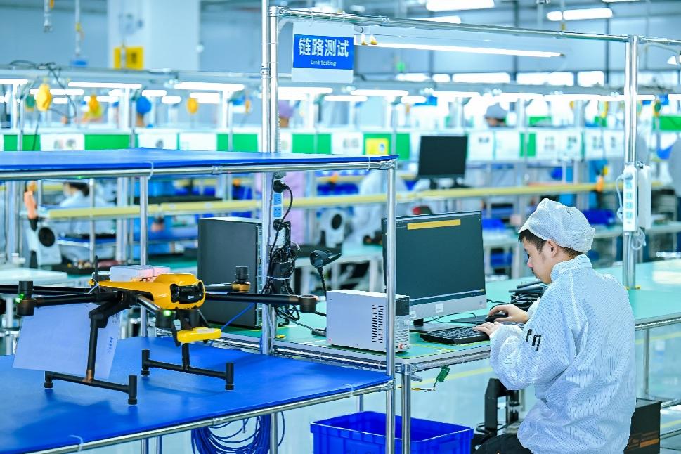 美團物流無人機工廠在深圳投產，年產智能裝備可超萬臺